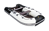 Моторная лодка Ривьера Компакт 3200 СК &quot;Комби&quot; светло-серый/черный