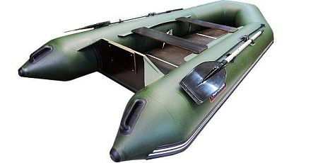 Моторная лодка Хантер 320 Л зеленый