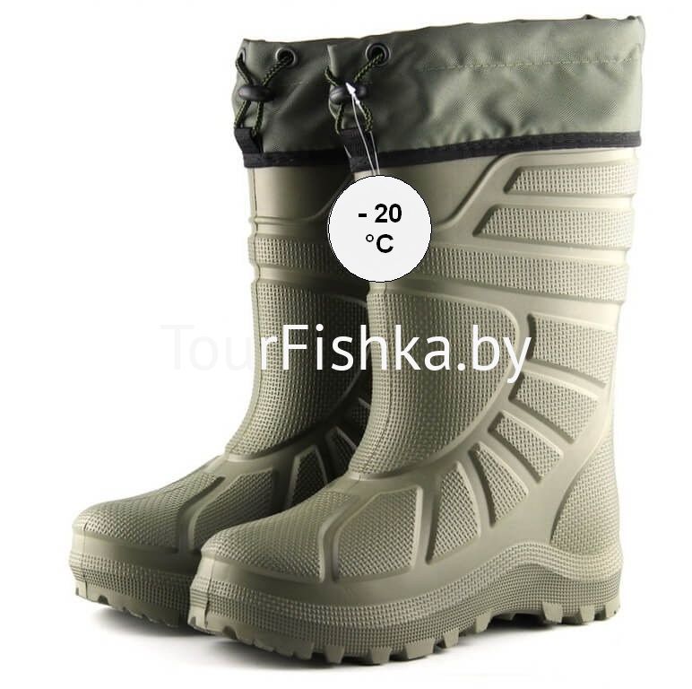 Сапоги зимние утеплённые EVA (-20)