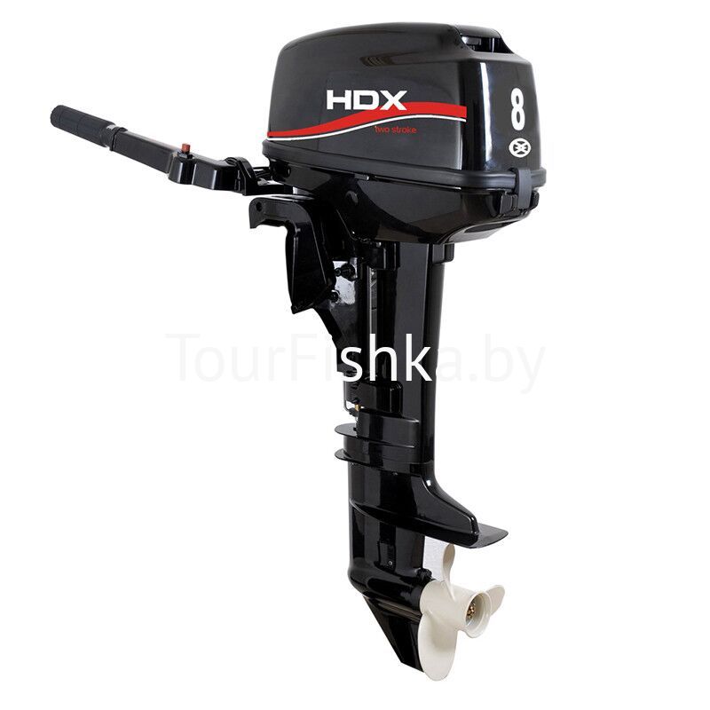 Лодочный мотор HDX R Series T 8 BMS  (2-тактный, 8 л.с.)
