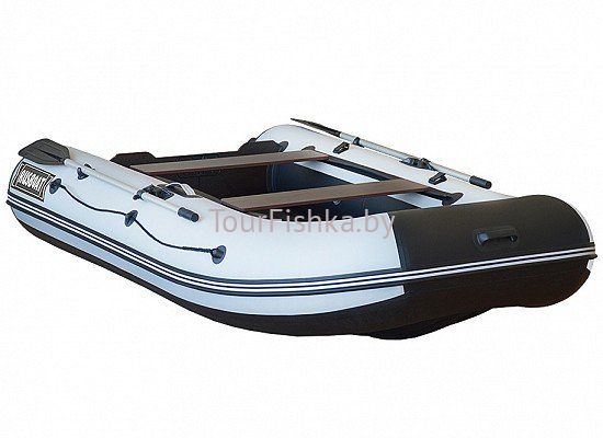 Моторная лодка ПВХ Rusboat 340 НДНД (44) надувное дно низкого давления