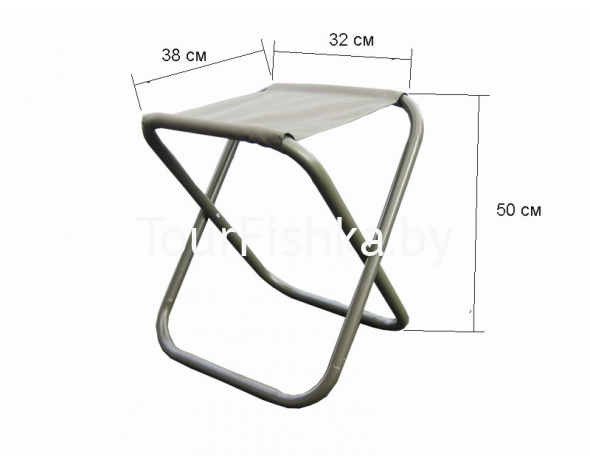 Стул складной большой без спинки
