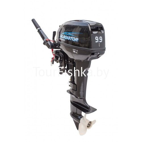 Лодочный мотор Gladiator G9.9FHS  2 такта