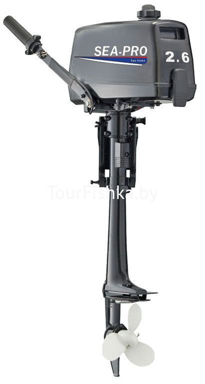 Лоточный мотор Sea Pro T 2.6 S (2-тактный, 2.6 л.с.)