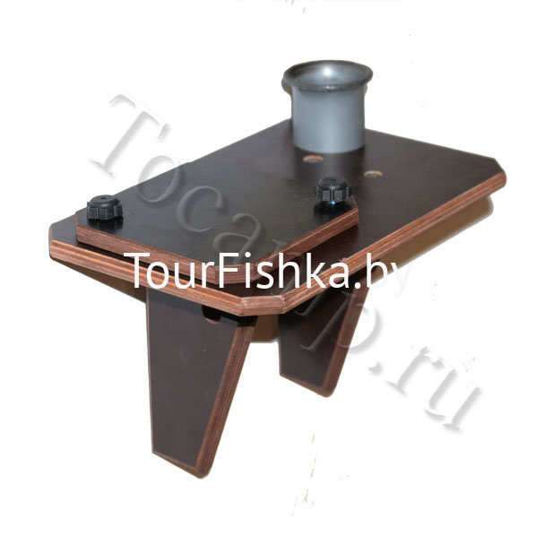 Столик для эхолота с держателем спиннинга №4