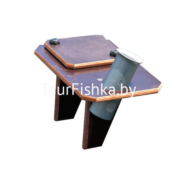 Столик для эхолота с держателем спиннинга №6
