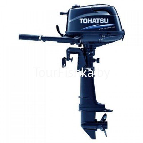 Лодочный мотор Tohatsu MFS 5 C DS 4 такта (встроенный бак) 