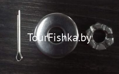 гайка корончатая (вала винта) нк 5-15 л.с.