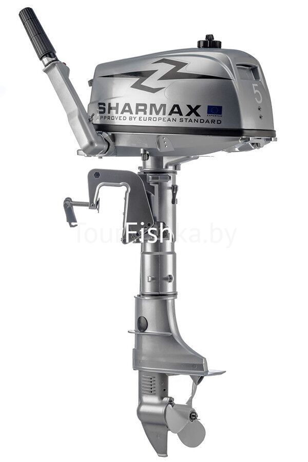 Лодочный мотор Sharmax SM5HS (2-тактный, 5 л.с.)