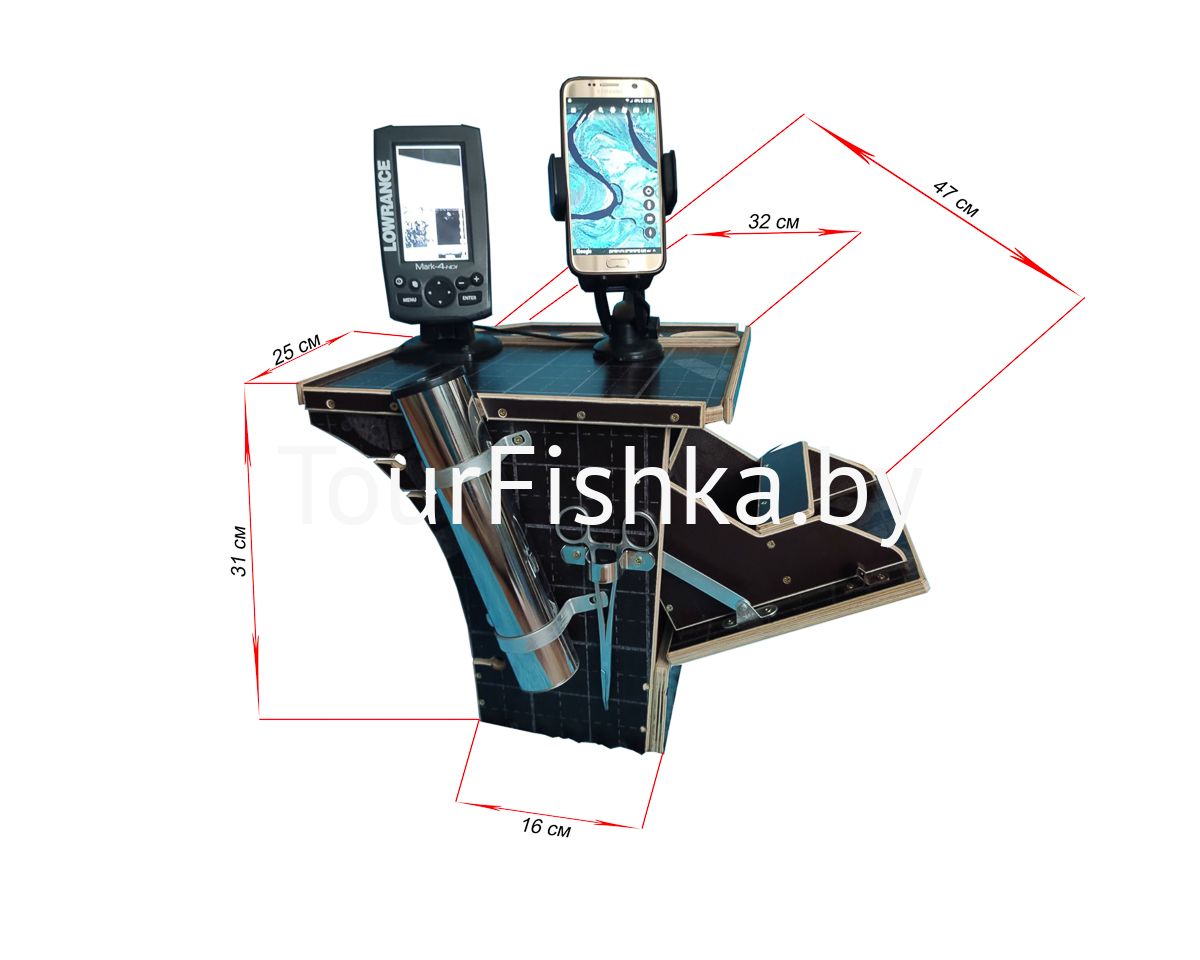 Столик для лодок пвх откидной фасад