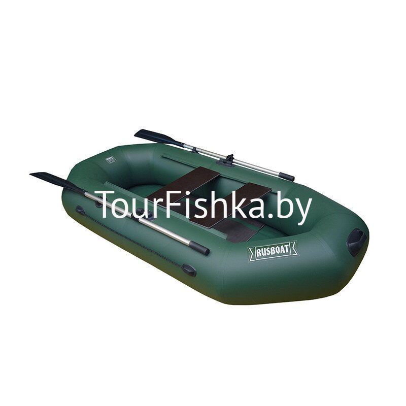 Моторно-гребная лодка пвх Rusboat 240 ( 2м 40см ) 2 места