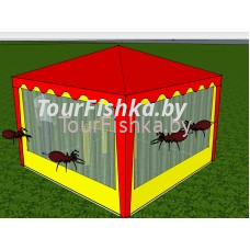 Стенка с антимоскитной сеткой 2,5х2,0 (к шатру-беседке 2,5х2,5 и 5,0х2,5)