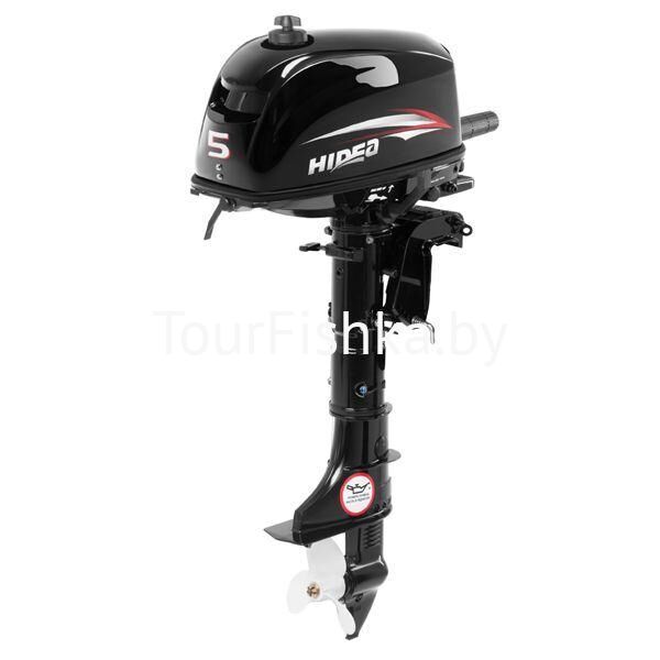 Лодочный мотор Hidea HD5FHS (2-тактный, 5 л.с.)