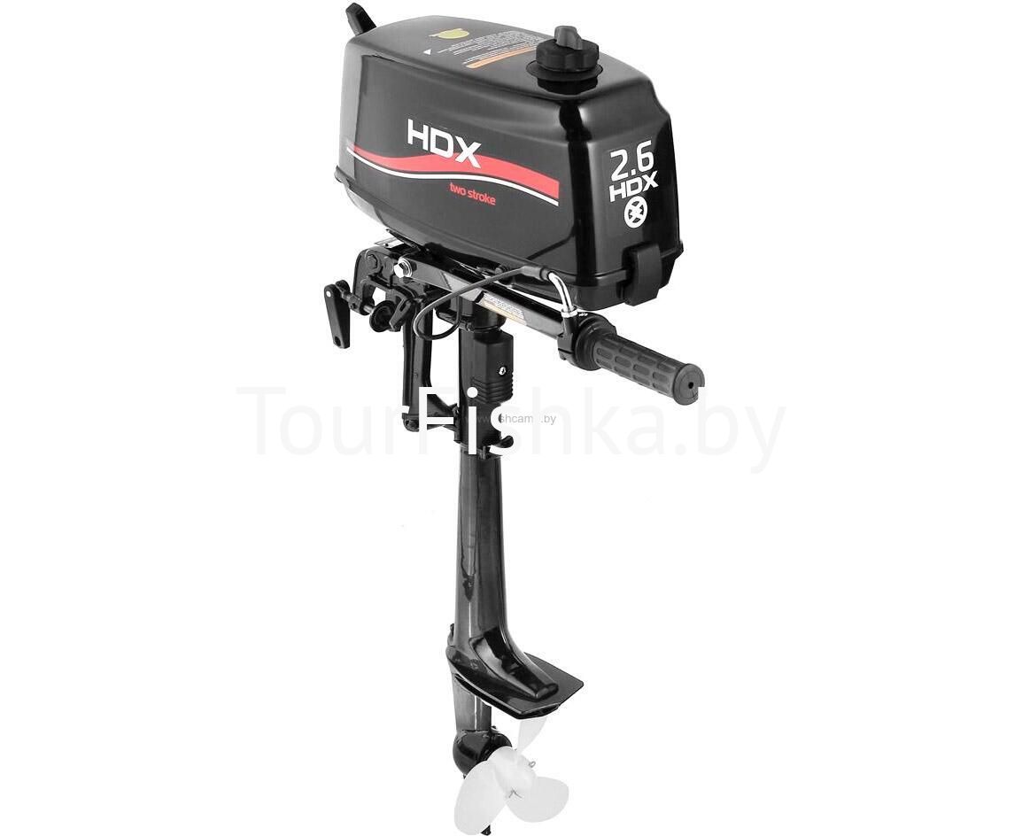Лодочный мотор HDX T 2.6 CBMS (2-тактный, 2.6 л.с.)