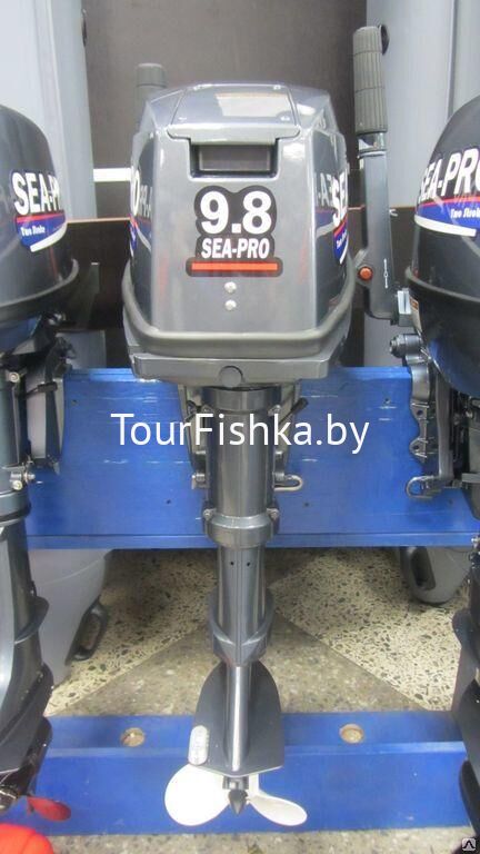 Лоточный мотор Sea Pro T 9.8 S (2-тактный, 9.8 л.с.) 
