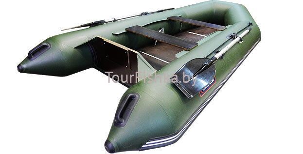 Моторная лодка Хантер 320 Л зеленый