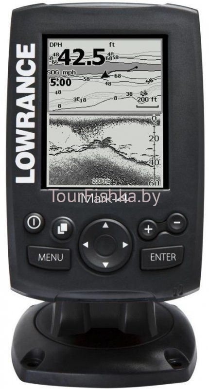Эхолот Lowrance Mark-4 с функцией GPS + отметка точек