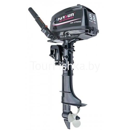 Лодочный мотор 2х-тактный Parsun T5.8BMS (Парсун)