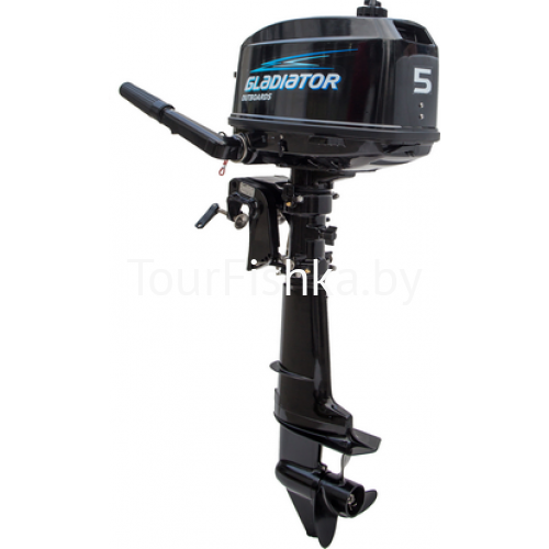 Лодочный мотор Gladiator G5FHS 2 такта
