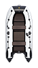 Моторная лодка Ривьера Компакт 3200 СК &quot;Касатка&quot; светло-серый/черный