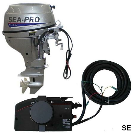 Лоточный мотор Sea-Pro F 15S&E (4-тактный, 15 л.с.) дистанция