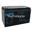 Прокат аккумулятора NPP LiFePO4 12.8 V 100 Ah для лодочного мотора, эхолота и освещения — ТурФишка, Минск