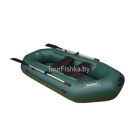 Моторно-гребная лодка пвх Rusboat 260 ( 2м 60см ) 2 места