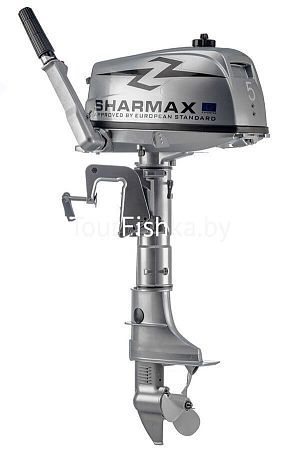 Лодочный мотор Sharmax SM5HS (2-тактный, 5 л.с.)