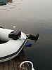 Якорная лебедка электрическая для лодок пвх с пультом ДУ 45