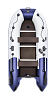 Моторная  лодка Ривьера Компакт 3200 СК &quot;Комби&quot; светло-серый/синий