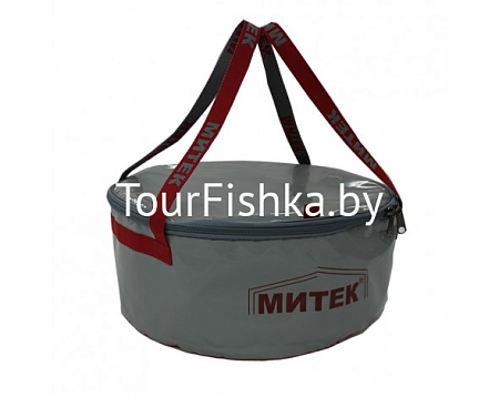 Ведро "Митек" с крышкой диаметр 30 см. высота 20 см