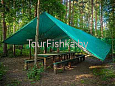 Прокат туристического тента 5×6 м — защита от солнца и осадков | tourfishka.by